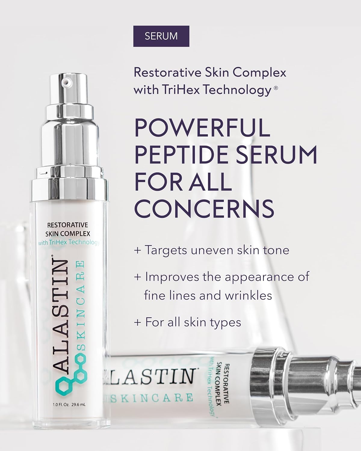 ALASTIN Restorative Skin Complex Anti-Aging Face Serum – 1 oz