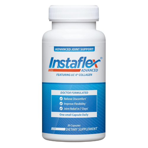 Instaflex Advanced Joint Support Supplement – With UC-II Collagen, Turmeric, Bos