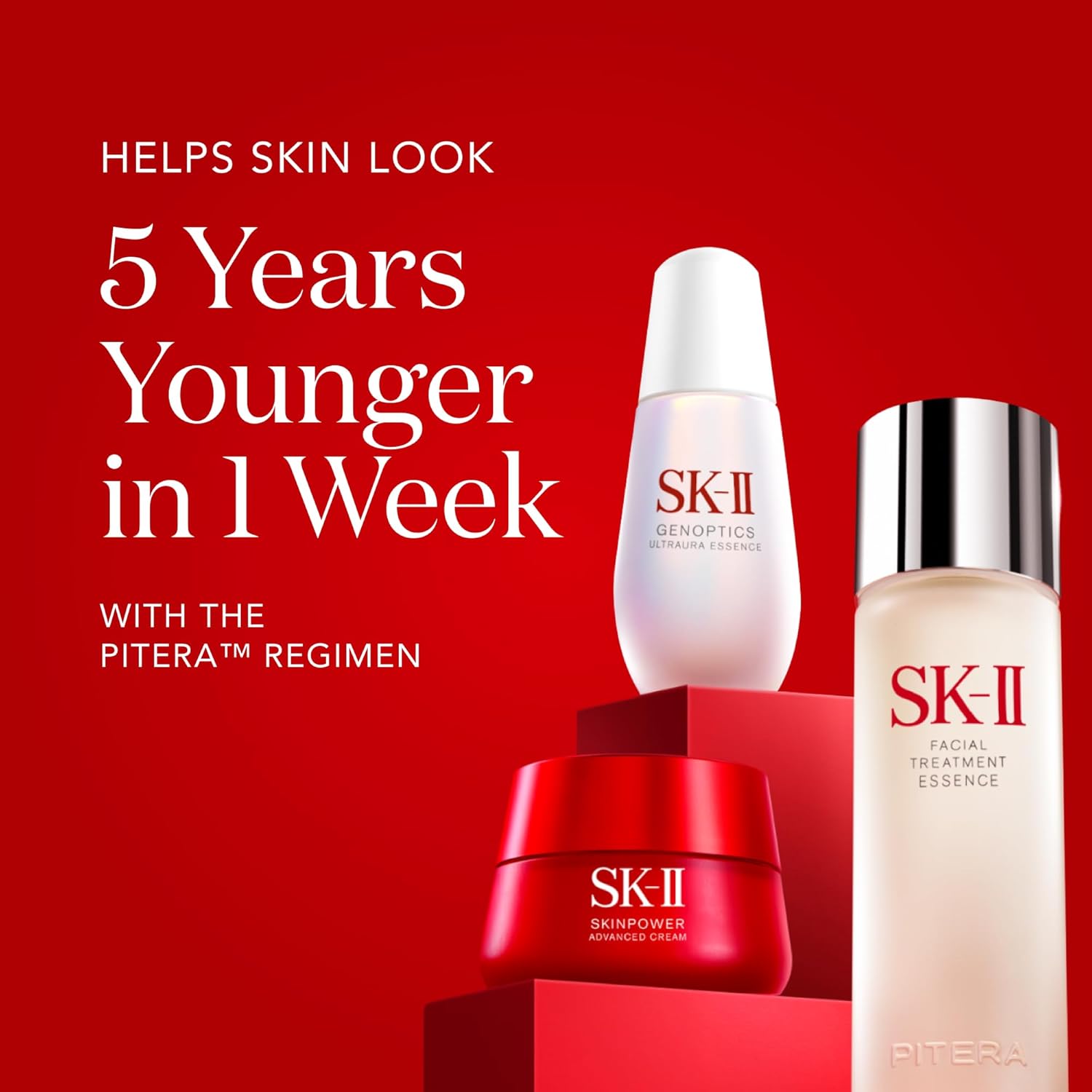 SK-II SKINPOWER Face Moisturizer – Anti-Aging Wrinkle Cream for Fine Lines, Firm
