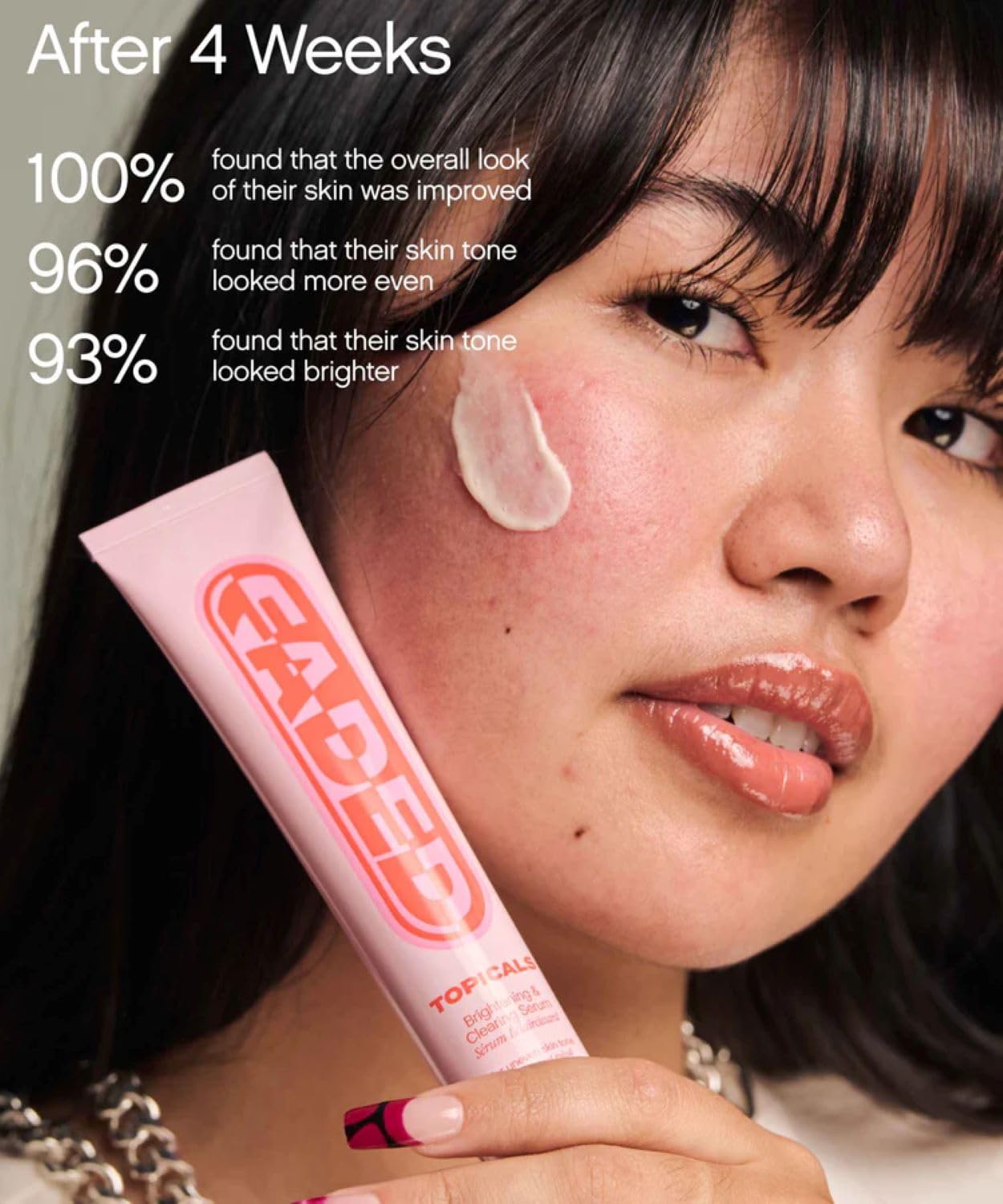 Topicals Faded Brightening & Clearing Serum – Reduces Discoloration, Scars & Spo