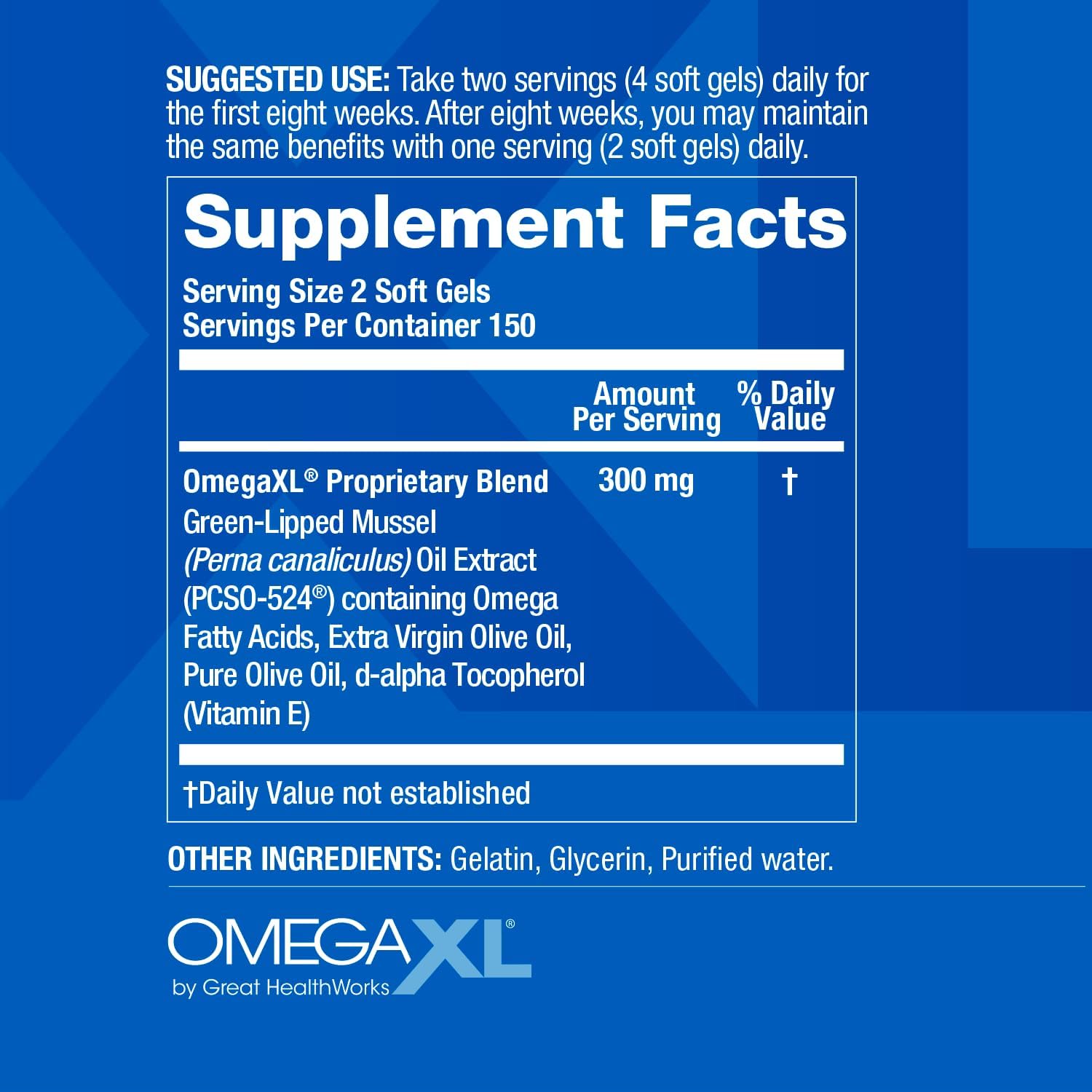 OmegaXL® Joint Support Supplement | Natural Muscle & Joint Support with Green Li