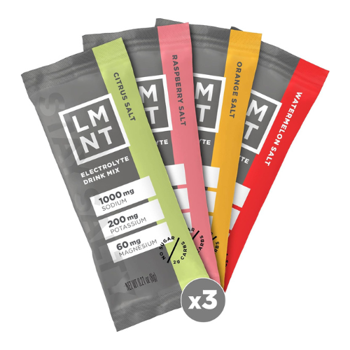 LMNT Zero Sugar Electrolytes Variety Pack – 12-Count Drink Mix for Hydration, El