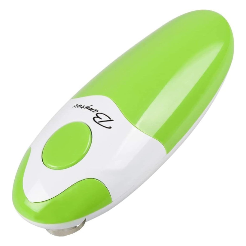 Automatic Cordless Electric Can Opener – One-Touch Safety Can Opener with Smooth