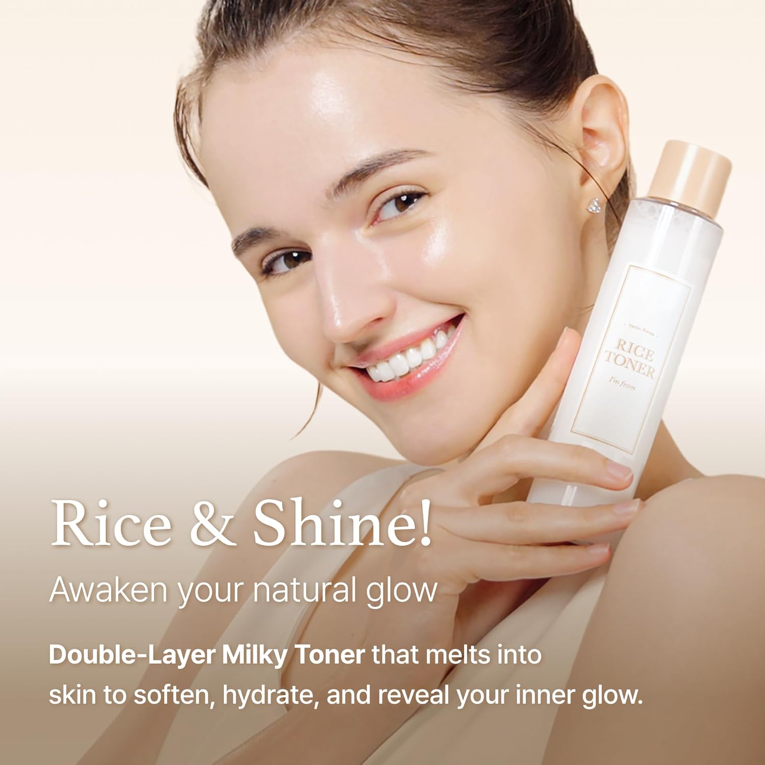 I’m From Rice Toner – Milky Glow Toner with Korean Rice & Niacinamide for Hydrat
