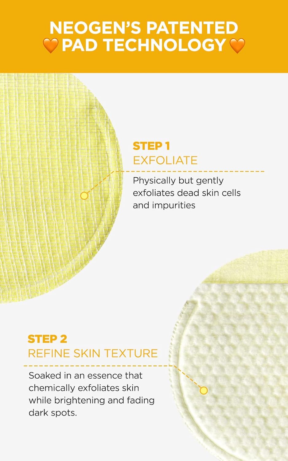 DERMALOGY by NEOGENLAB Bio-Peel Gauze Peeling Pads Lemon – Brightening Exfoliati