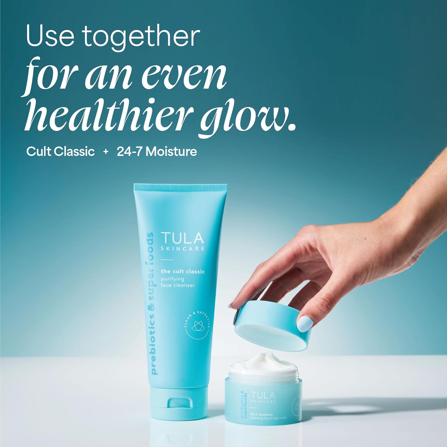 TULA Skin Care Cult Classic Purifying Face Cleanser – Gentle, Hydrating Face Was