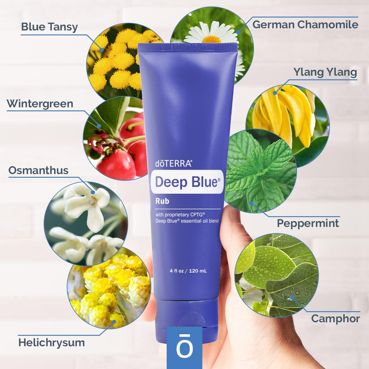 doTERRA Deep Blue Rub – Soothing Muscle & Joint Topical Cream for Pain Relief an