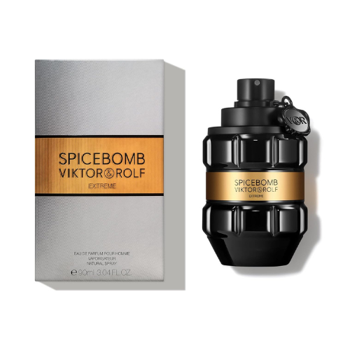 Viktor & Rolf Spicebomb Extreme Eau de Parfum for Men 3 oz – Woody Spicy Amber Vanilla Cologne USA