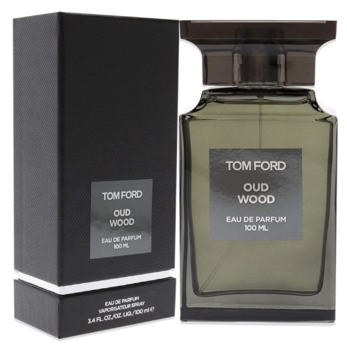Tom Ford Oud Wood Eau de Parfum 3.4 oz – Luxury Woody Oriental Unisex Fragrance Perfume Black Edition