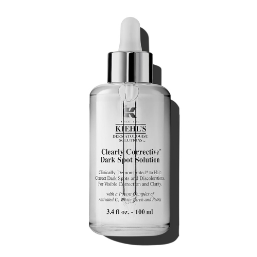 Kiehl’s Clearly Corrective Dark Spot Serum 3.4 fl oz – Vitamin C Brightening Serum for Hyperpigmentation & Post-Acne Marks