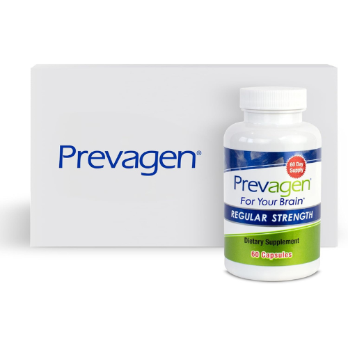 Prevagen Regular Strength Brain Supplement 60 Capsules – Apoaequorin 10mg + Vitamin D3 USA