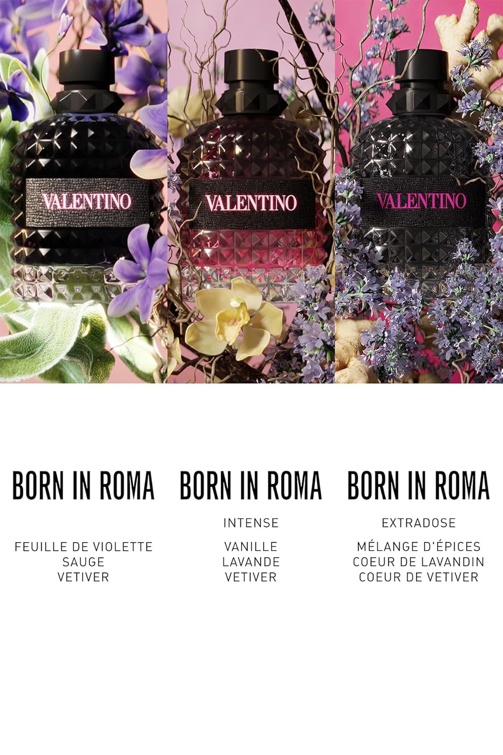 Valentino Uomo Born In Roma Intense Eau de Parfum for Men 3.4 oz – Long Lasting Luxury Cologne