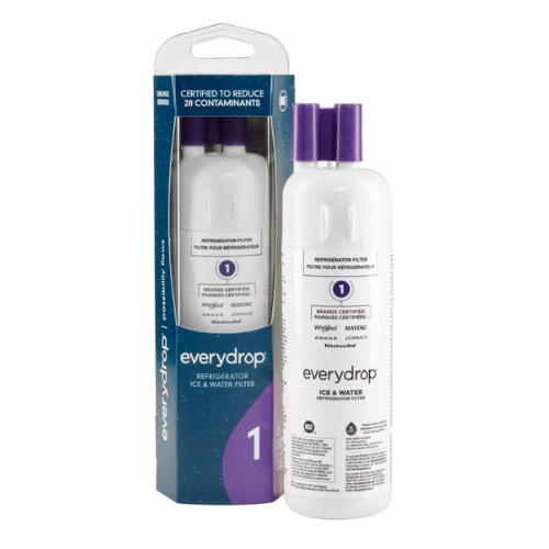 EveryDrop by Whirlpool Ice & Water Refrigerator Filter 1, EDR1RXD1, Single Pack 