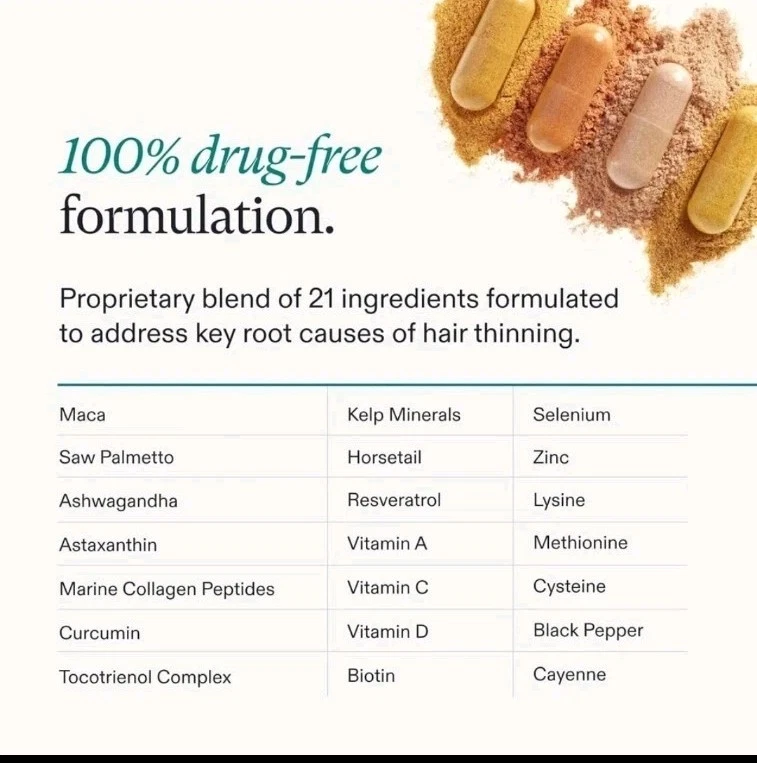 Nutrafol Women’s Balance Hair Growth Supplement – Thicker Hair & Scalp Coverage