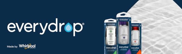 EveryDrop by Whirlpool Ice & Water Refrigerator Filter 1, EDR1RXD1, Single Pack banner 1