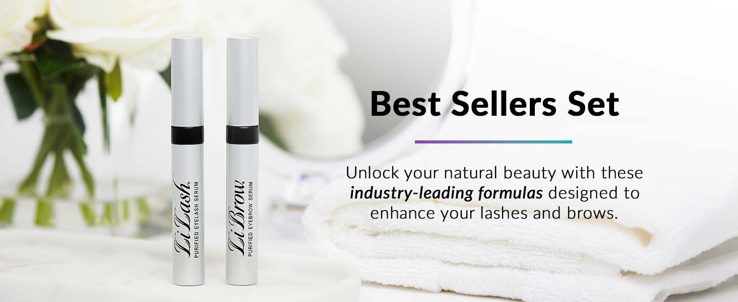 LiLash Purified Eyelash Serum | Longer, Fuller-Looking Lashes | Lash Growth Enha banner 3