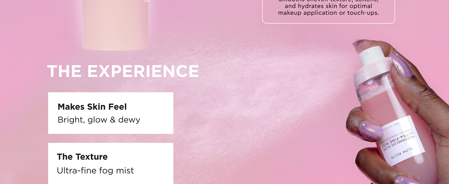 Glow Recipe Watermelon Glow Facial Spray & Hydrating Mist 75ml – Ultra-Fine Face banner 3