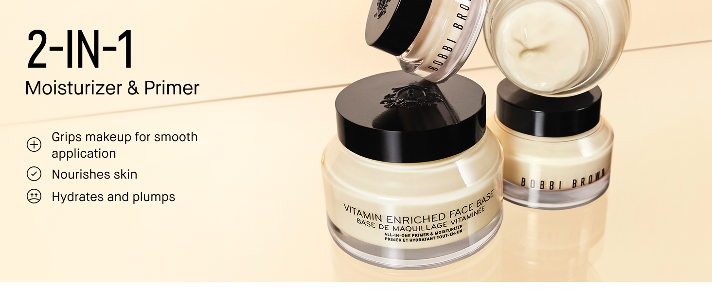 Bobbi Brown Vitamin Enriched Face Base – 2-in-1 Moisturizer & Hydrating Primer w banner 3