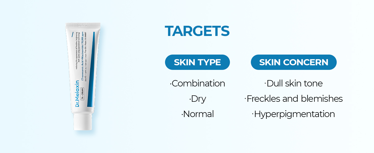 DR.Melaxin TX Tranexamic Acid Cream – Anti-Freckle & Anti-Pigmentation Skin Crea banner 3