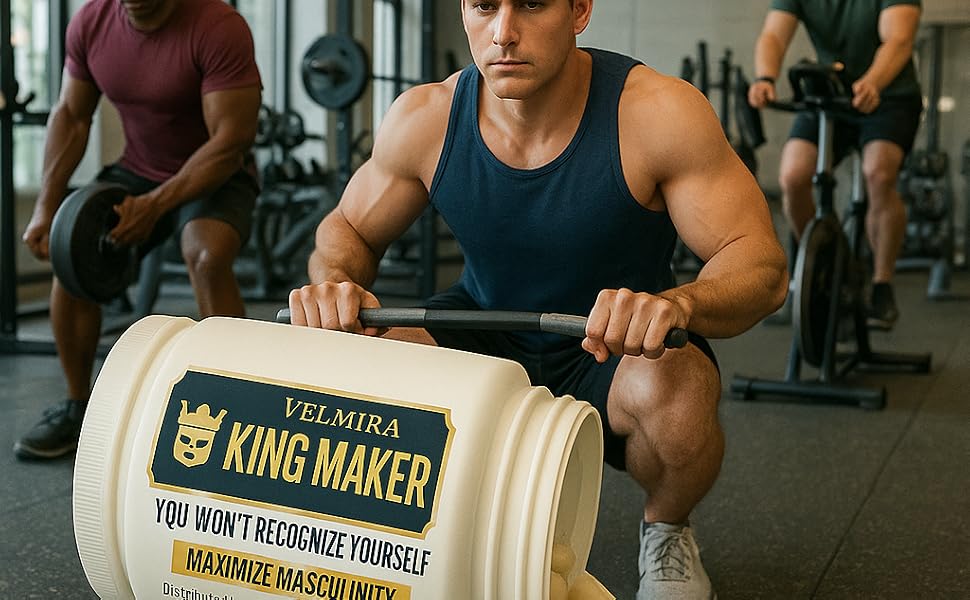 Velmira® King Maker 13-in-1 Supplement for Men & Women | Sugar-Free Energy Suppo banner 2