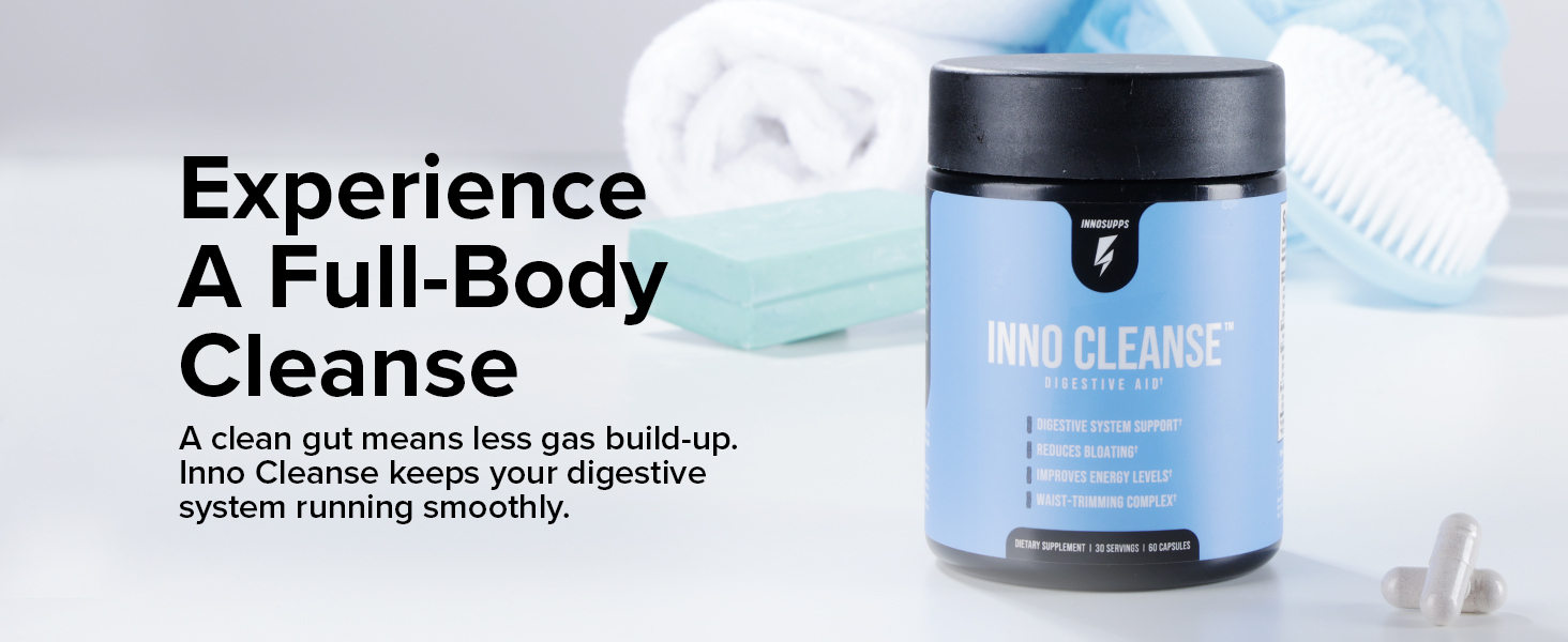 Inno Cleanse Waist Trimming Complex – Digestive Support, Bloating Relief & Energ banner 1