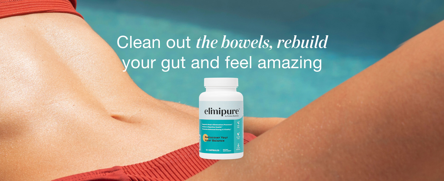 Gut Cleanse & Restore – Natural Detox Capsules for Digestive Health, Microbiome banner 1