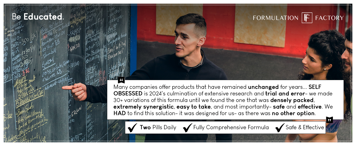 Formulation Factory Self Obsessed 10-in-1 Masculinity Maximizer – Shilajit, Tong banner 3