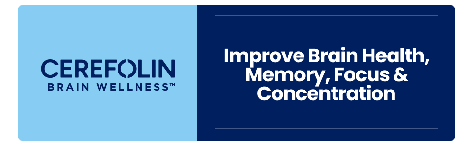 Brain Wellness Cognitive Support Supplement – Targeted Nutrition for Memory, Foc banner 2