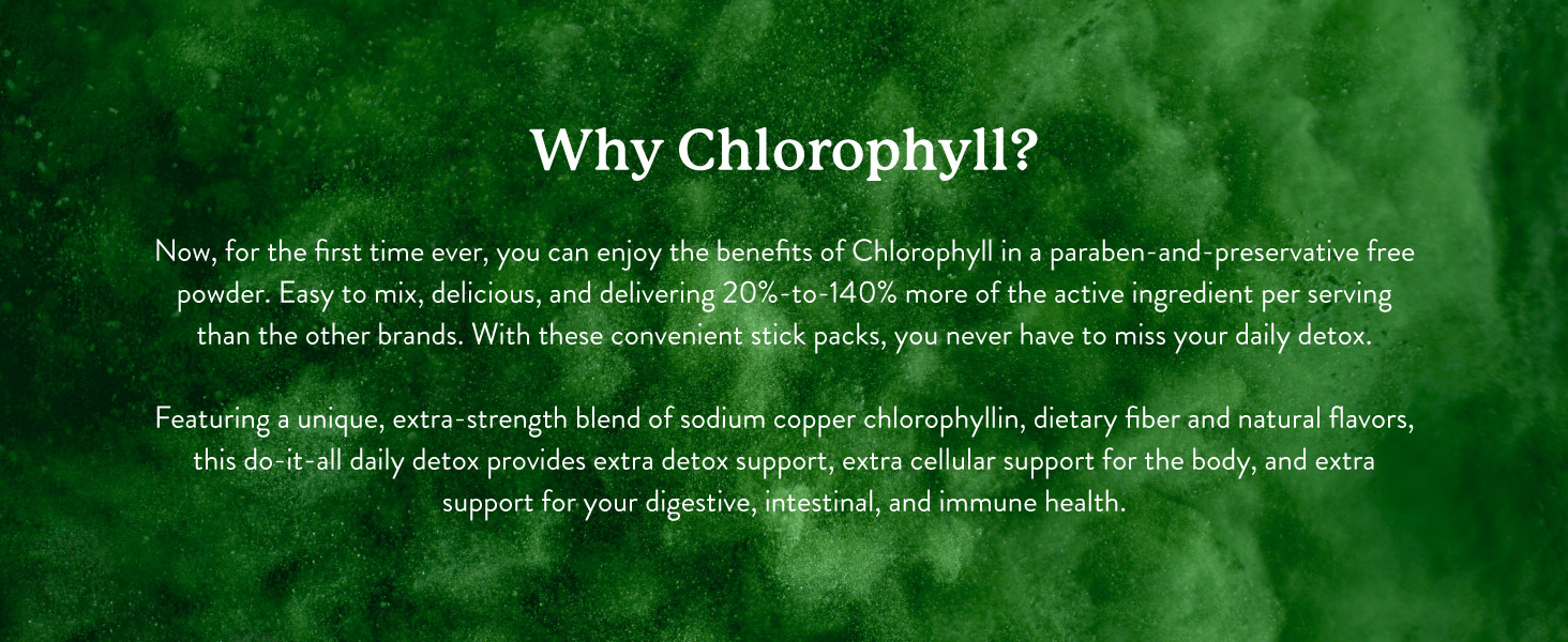 Nature's Sunshine Chlorophyll Stick Packs – Detox, Gut Health & Energy Support – banner 3