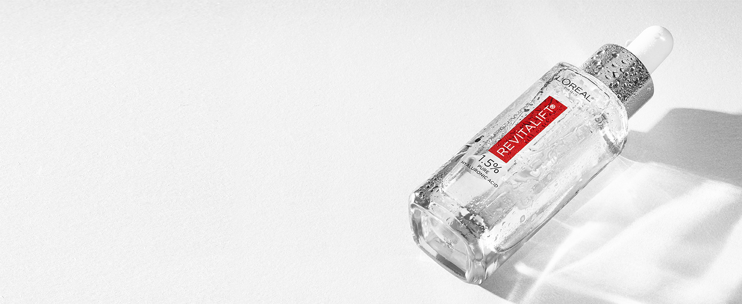 L'Oreal Paris Revitalift 1.5% Hyaluronic Acid Serum – Anti-Aging, Hydrating, Fra banner 3