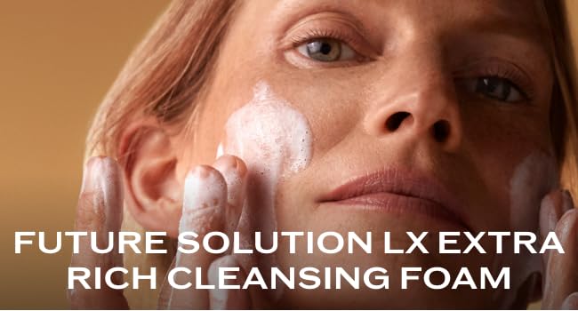 Shiseido Future Solution LX Extra Rich Cleansing Foam – 125 mL Foaming Cleanser banner 2