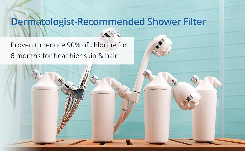 Aquasana Shower Filter AQ-4100NSH – Dermatologist-Recommended, Reduces 90% Chlor banner 1