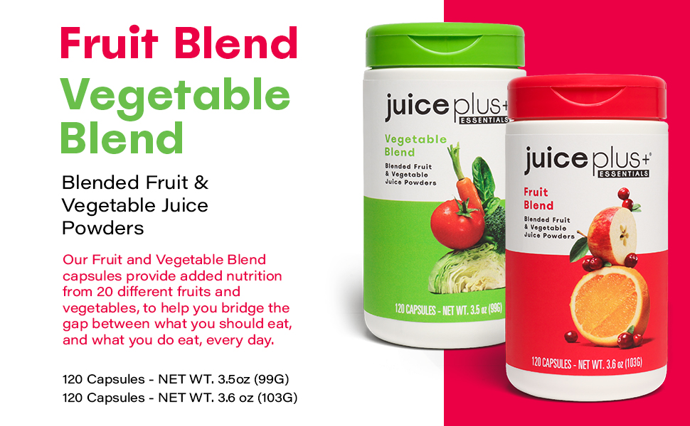 JuicePlus+ Fruit & Vegetable Blend – 20 Fruits & Veggies with Plant Nutrients, S banner 2