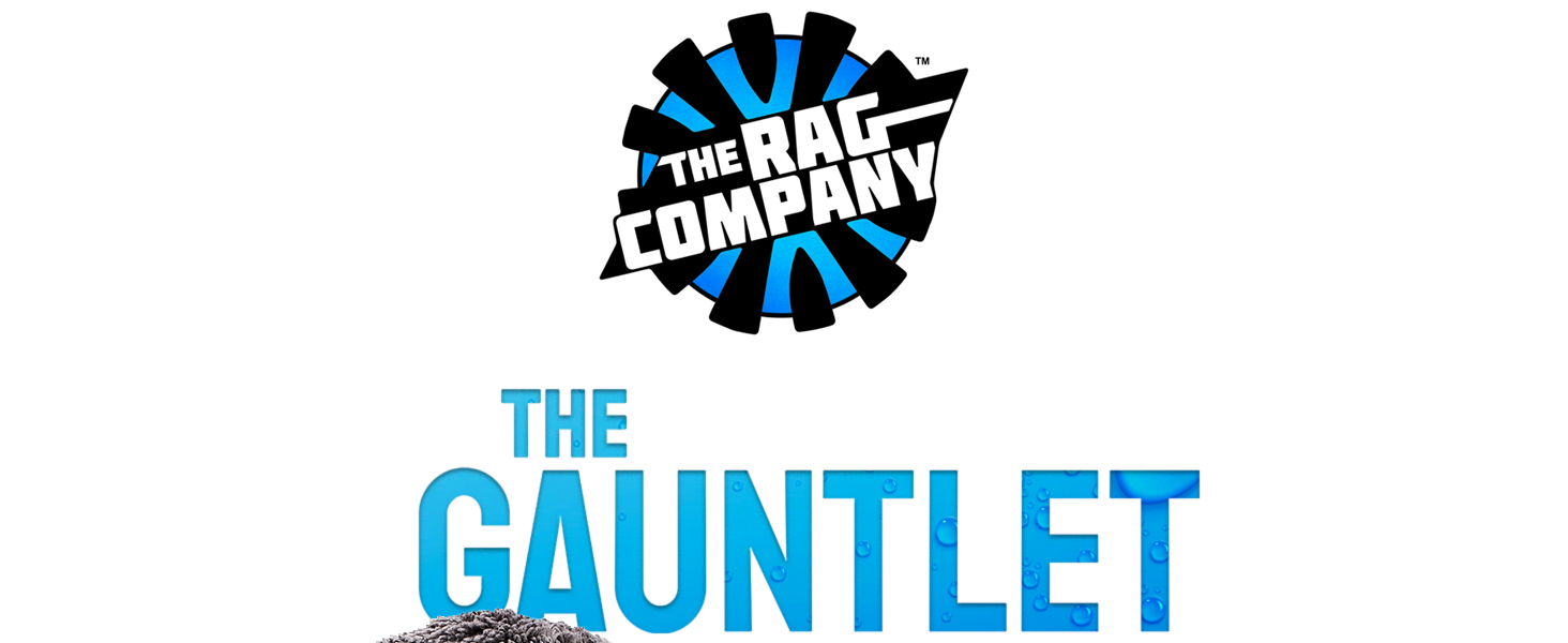 The Rag Company Gauntlet Car Drying Towel – 70/30 Korean Microfiber, 900 GSM, Fa banner 1