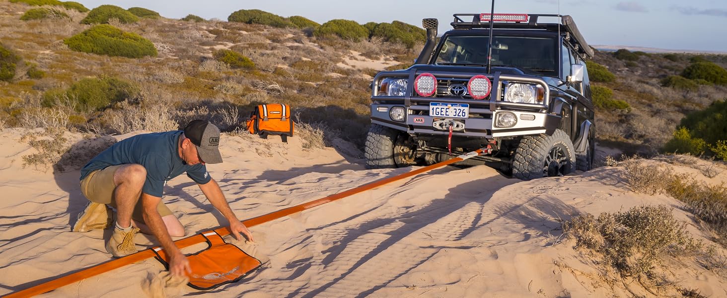 ARB ARB705 Recovery Strap – 2-3/8" x 30', 17,500 lbs Capacity, Heavy-Duty Tow & banner 4