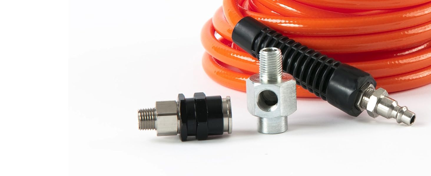 ARB 171302 Portable Tire Inflation Kit – 18 ft Air Hose with Accessories, Quick banner 2