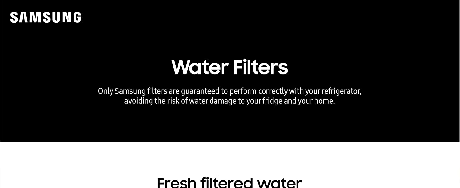 SAMSUNG Genuine Refrigerator Water & Ice Filter HAF-QIN/EXP – Carbon Block Filtr banner 1