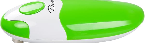Automatic Cordless Electric Can Opener – One-Touch Safety Can Opener with Smooth banner 1