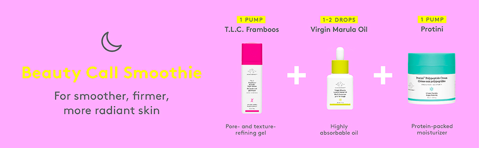 Drunk Elephant T.L.C. Framboos Glycolic Serum – Exfoliating AHA/BHA Serum for Smoother Skin Texture & Clear Pores – Clean, Cruelty-Free, Fragrance-Free, Dermato banner 3