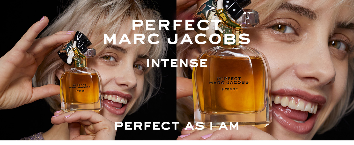 Marc Jacobs Perfect Intense Eau de Parfum 3.3 fl oz – Woody Floral Women’s Perfume with Daffodil, Jasmine, Roasted Almond & Sandalwood banner 1