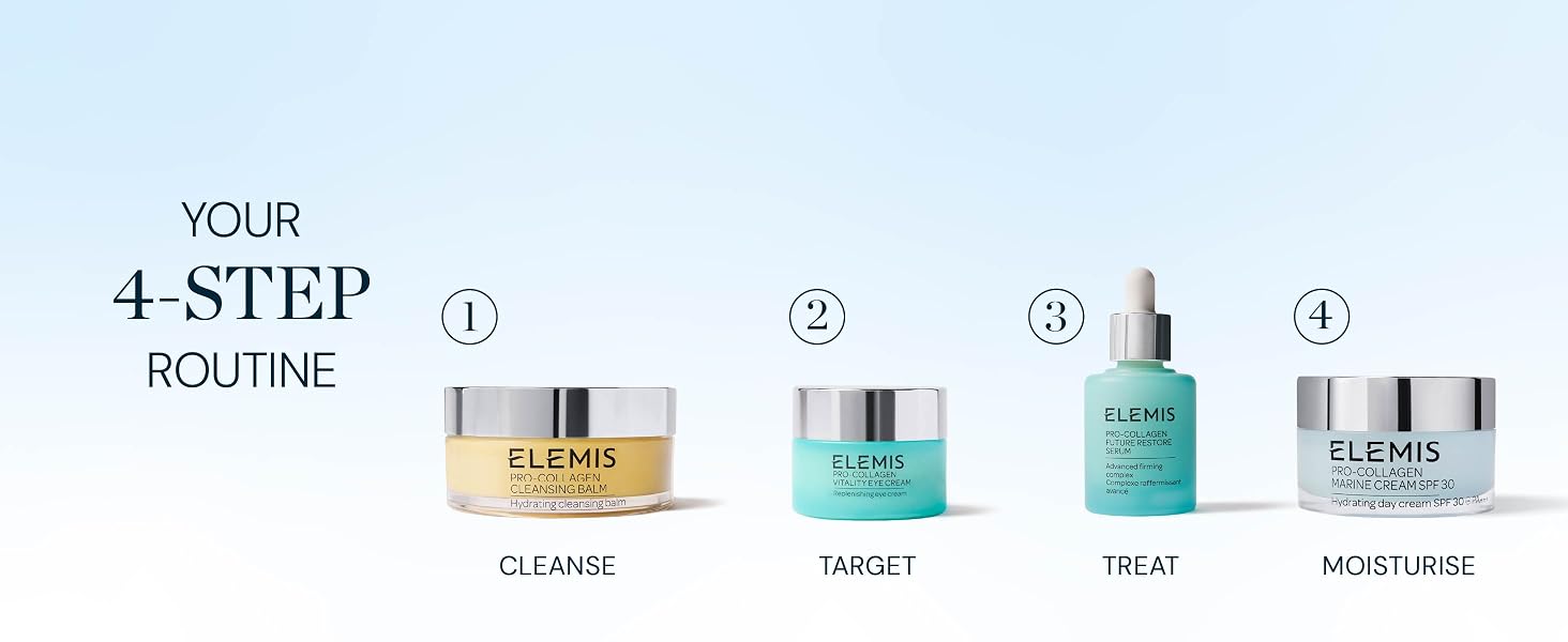 ELEMIS Pro-Collagen Marine Cream SPF 30 1.69 fl oz – Lightweight Anti-Wrinkle Daily Face Moisturizer with Sun Protection banner 3
